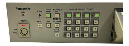 Dvr Multiplexer Panasonic 16 Canales Camaras Cctv (Usado)