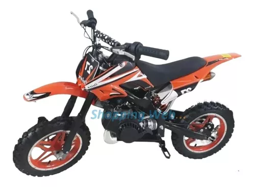 Mini Moto Niños Cross Gasolina 49cc 2 Tiempos Montable