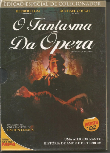 O Fantasma Da Ópera - Dvd Filme Usado - Tenho+2.000 Cd's