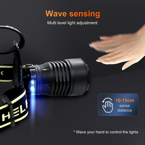 Linterna De Camping Recargable Usb Con Ajuste Led Para Faros