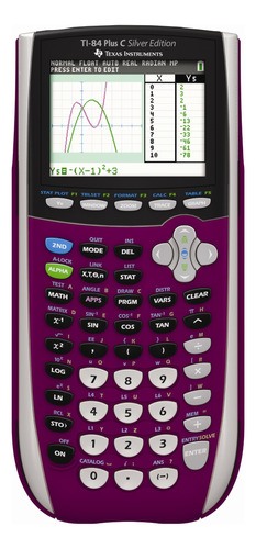 Texas Instruments Ti-84 Plus C Serie Plateada Calculadora Gr