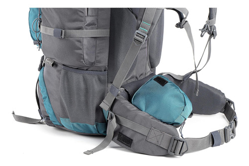 Tripole Walker 55 Litros Trekking Y Mochilero (verde Mar)