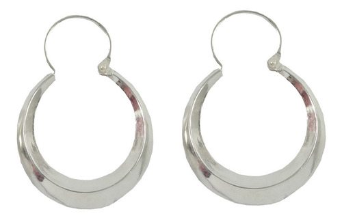 Aros Plata 925 Criollos Argollas 26mm Garantia