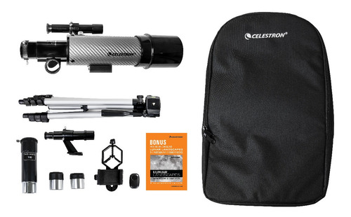 Imagen 8 de 8 de Telescopio Celestron Travelscope 60 Dx Mochila Adap Celular
