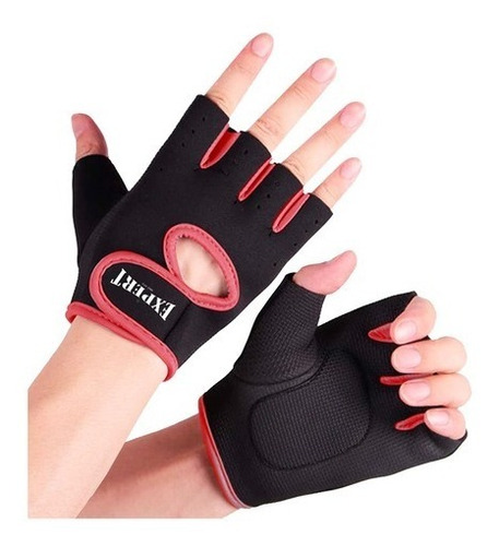 Guantes Gimnasio P/pesas Gym Pilates Fitness Neoprene El Rey