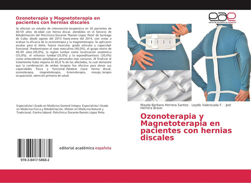 Libro: Ozonoterapia Y Magnetoterapia En Pacientes Con Hernia