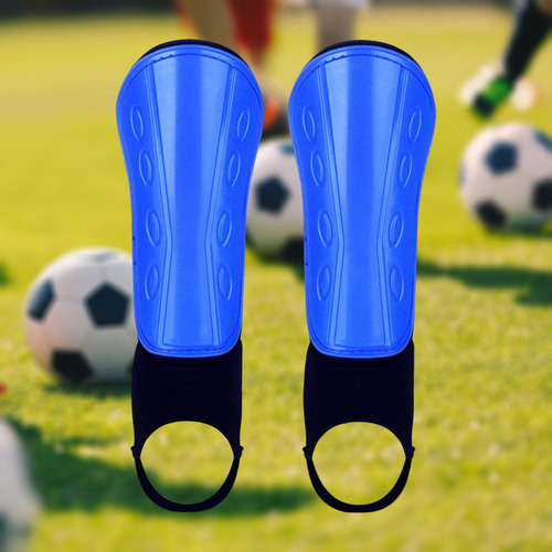 2 Par De Espinilleras De Fútbol Para Niños Y Azul Júnior