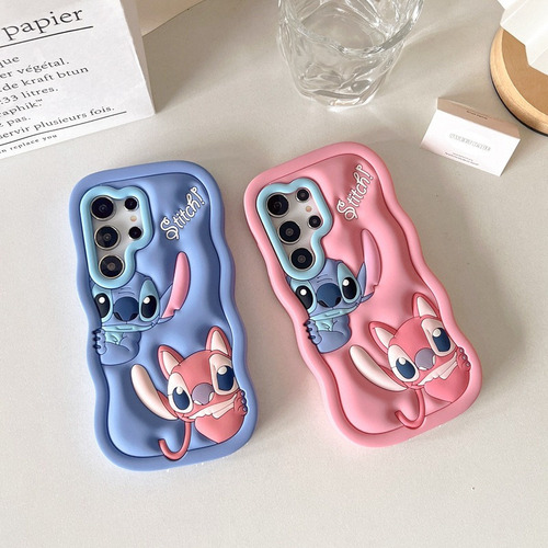 B Funda Genérica Stitch 3d For Samsung A53 S23 Ultra