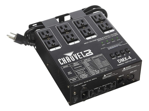 Dimmer Pack Dmx 4 Canales Dmx-4 Chauvet