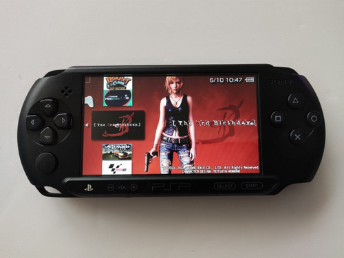Playstation Sony Portable Negro Psp Street + 16gb + Juegos