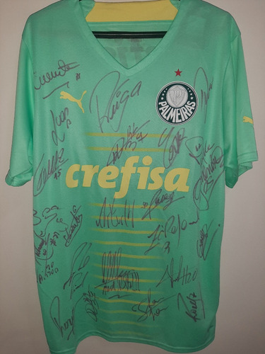 Camisa Palmeiras Autografada 