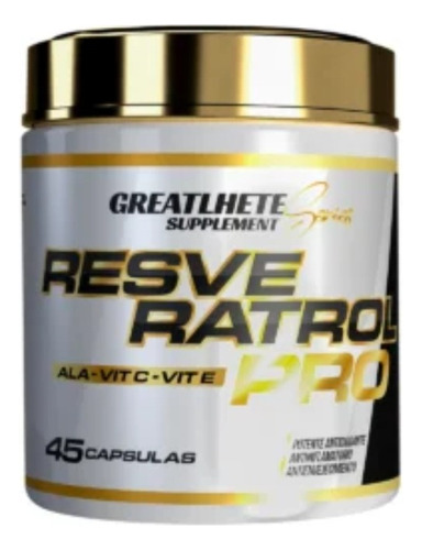 Resveratrol Pro 45 Capsulas Greatlhete Dietafitness