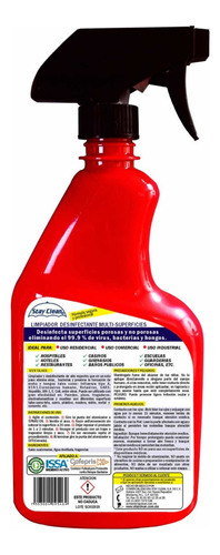 Limpiador Desinfectante Multisuperficies 730 Ml  Stay Clean
