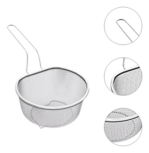 Para Cesta Freír Acero Inoxidable, Soporte , 21 Cm