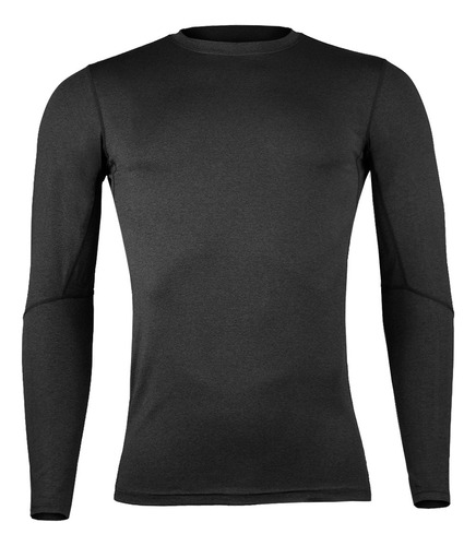 Polera Dry Fit Manga Larga Hombre Deportiva Casual