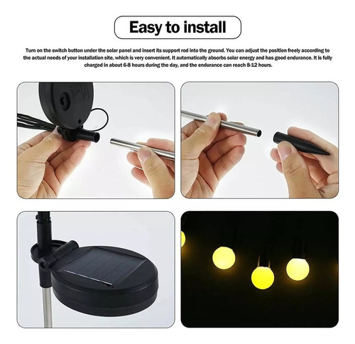 Yi Luces De Fuego Led Artificiales En Forma De Luciérnaga