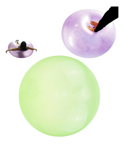 2 Juguetes Acuáticos Antiestrés Transparentes Verde S