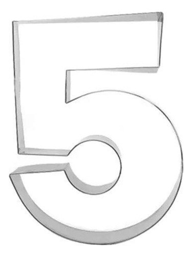 Aro Numérico Para Bolo Number Cake 15 Anos