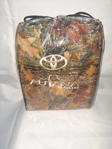 Forros Asientos Impermeable Camuflaje Realtree Toyota Autana