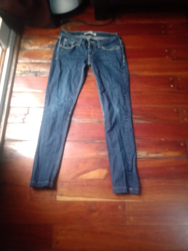 Jean Levis Talle 25 Tiro Bajo .azul Pantalón Largo 