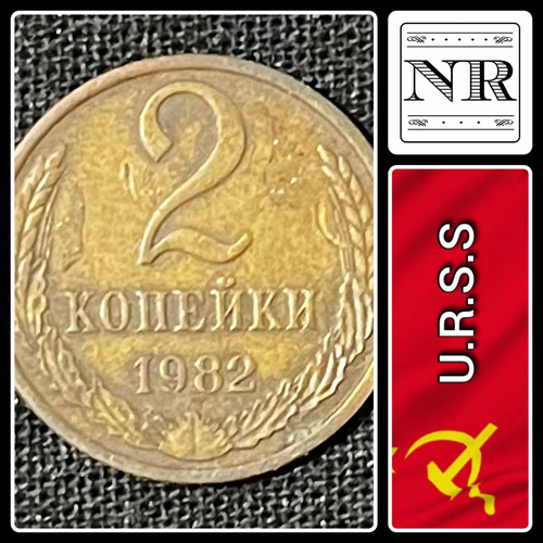 Rusia - 2 Kopeks - Año 1982 - Y #127 - Urss - Cccp