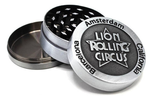 Picador Lion Rolling Grinder Metal 3 Partes / Salamanca Grow