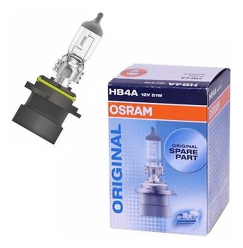 Lampara Hb4a 9006xs P22d Osram Original 12v 51w Halogena