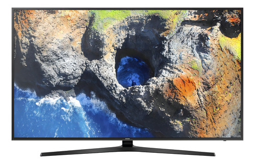 Smart TV de 75" Samsung Series 6 UN75MU6100 com tela LED 4K