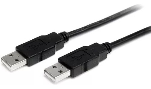 Cable Usb Macho A Macho De 30 Cm Largo P/ Cooler De Laptop