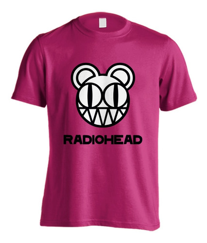 Remera Radiohead #01 Rock Artesanal Planta Nuclear