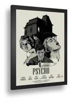 Comprar Quadro Decorativo Poste Psycose Terror Suspense Classico A3