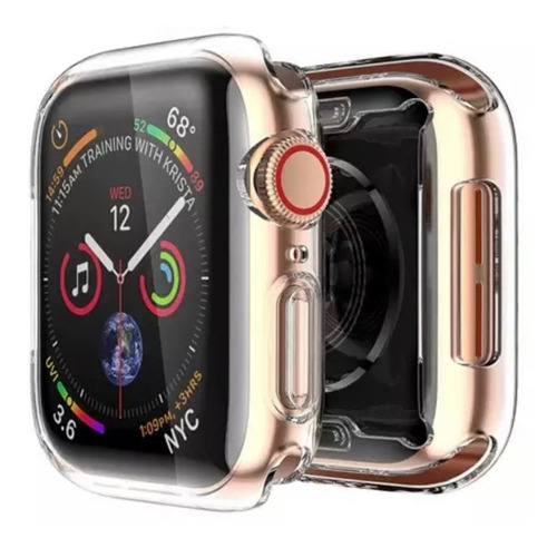 Funda Carcasa Protectora Silicona Apple Watch 44mm