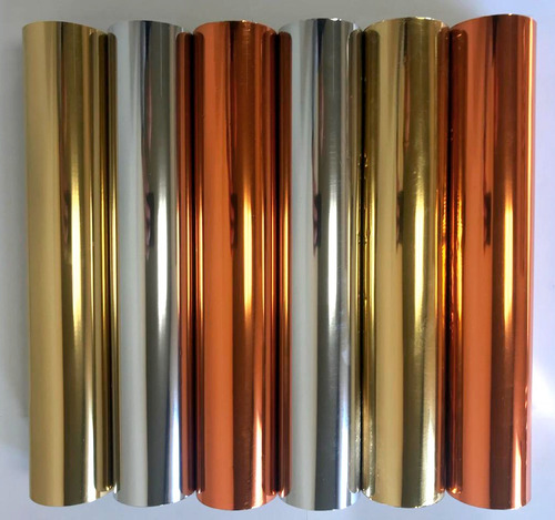 Cintas De Colores Metalizados Foil Alternativo Para Decorar