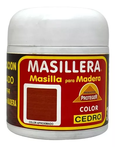 Masilla Para Madera 300gr Proteger Colores Varios