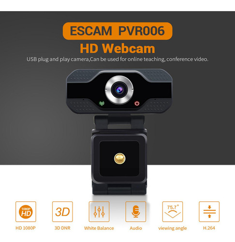 Webcam De Silicone Paster, Totalmente Estéreo,