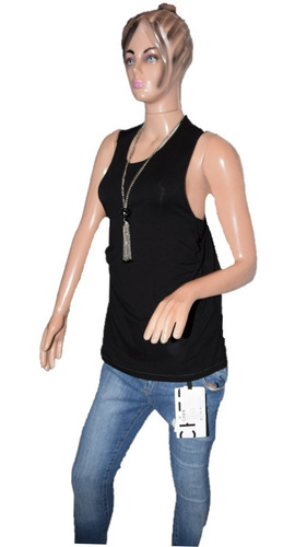 Maria Cher Musculosa Modelo Bow Negra Nueva Coleccion