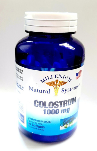 Colostrum 1000mg X 90 Capsulas Blandas- - L a $814