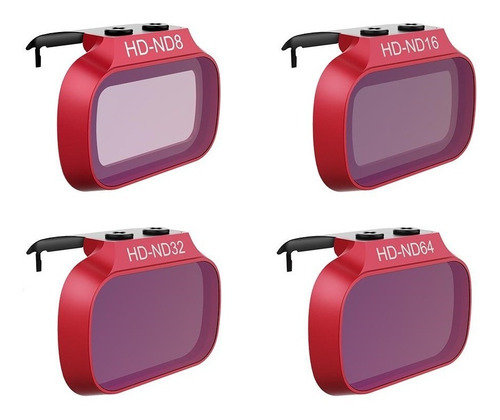 Imagem 1 de 6 de Kit 4 Filtros Lente Câmera Dji Mavic Mini Nd Pgytech