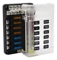Comprar Caixa u002F Painel u002F Porta Fusível  12 Vias Motorhome Off Grid