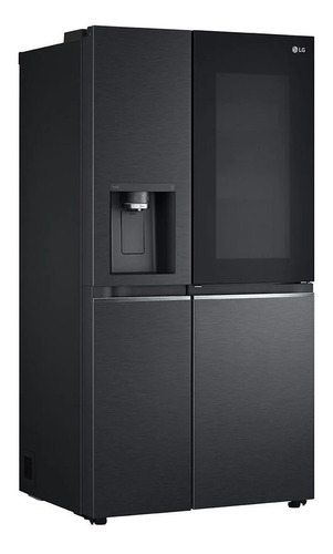 Refrigerador inverter no frost LG LS66SXTC matte black steel con freezer 674L 115V
