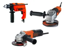 Comprar Combo Taladro 1\u002F2 +pulidoras 4-1\u002F2 650w- 820w Black+decker