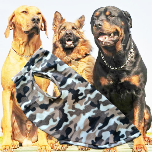 Imagem 2 de 5 de Roupa De Frio Agasalho Soft Para Cachorro De Grande Porte