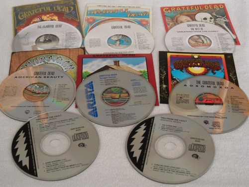 6 Albums Grateful Dead Colección De 8 Discos Cd Originales