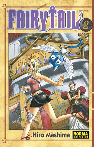 Fairy Tail No. 2: Fairy Tail No. 2, De Hiro Mashima. Serie Fairy Tail, Vol. 2. Editorial Norma Comics, Tapa Blanda, Edición 1 En Español, 2008