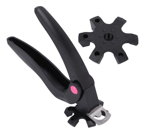 Cortador De Uñas Acrílico Con Punta De Acero Inoxidable Y Pl