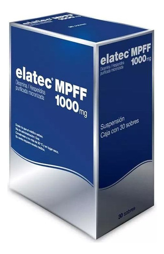 Elatec Mpff 1000 Suspensión Caja Con 30 Sobres