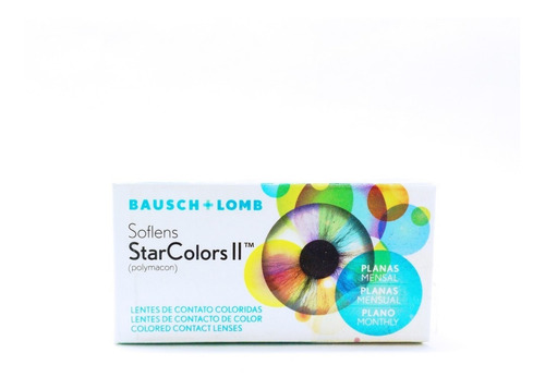 Star Colors Ii Lentes Contacto Color Soflens + Aqualent 60ml