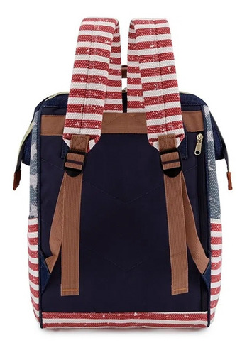 Imagen 8 de 10 de Mochila Himawari Diseño Usa Tipo Tejida Excelente Full