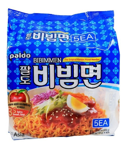 Ramen Coreano Agridulce Bibim Men 5pack