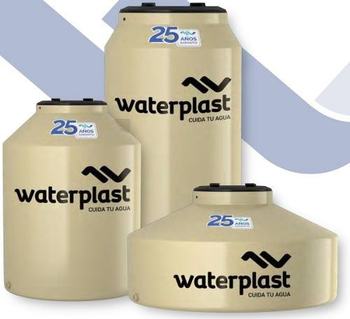 Tanque de agua Waterplast Patagónico Tricapa vertical 800L de 78 cm x 145 cm
